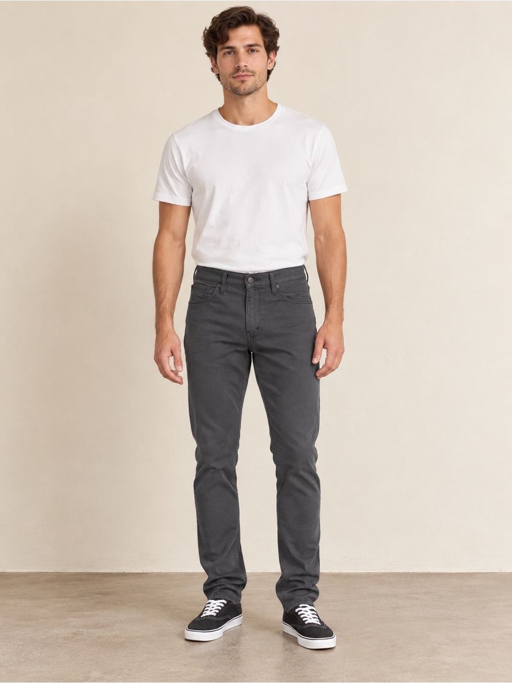 Levi's Men's 511 Slim Fit Jeans Stretch Dark Charcoal Grey 28W X 30L